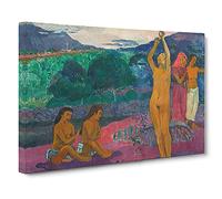The Invocation By Paul Gauguin Canvas Print | Gallery Wrapped 30mm Frame Wall Art | 30x20 inches | Ready to Hang | Impressionist Picture | Living Room Bedroom Lounge Office