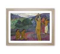 The Invocation By Paul Gauguin Classic Painting Framed Print | A3 Oak Framed Wall Art | Ready to Hang | Classic Historical Picture | Living Room Bedroom Lounge Office