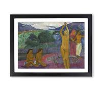 The Invocation By Paul Gauguin Classic Painting Framed Print | A4 Black Framed Wall Art | Ready to Hang | Classic Historical Picture | Living Room Bedroom Lounge Office