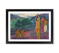 The Invocation by Paul Gauguin Framed Print | A2 Black Framed Wall Art | Ready to Hang | Modern Nature Picture | Living Room Bedroom Lounge Office