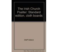 The Irish Church Psalter: Standard edition, cloth boards