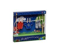 The irish fairy door clothes line with male fairy clothes