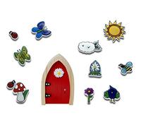 The Irish Fairy Door Company FD554455 Wall Art Glitter Sticker