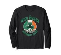 The Irish Riviera Rockaway Beach Queens New York Ireland Long Sleeve T-Shirt