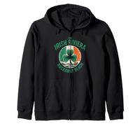 The Irish Riviera Rockaway Beach Queens New York Ireland Zip Hoodie