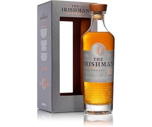 The Irishman 12 Year Old Single Malt Whiskey Gift Box, 70cl, 43% Alcohol Content by Volume, Whiskey Deal of the Day, Triple-Distilled Malt Whiskey with Flavours of Figs & Raisins (packaging may vary)