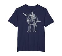 The Iron Giant A Boy and His Robot T-Shirt, Men's Big and Tall, Navy Blue, 2X Tall