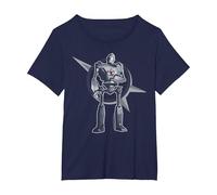The Iron Giant A Boy and His Robot T-Shirt, Women's Plus, Navy Blue, 3X