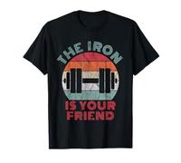 The Iron Is Your Friend - Weight Lifting And Bodybuilding T-Shirt