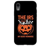 The IRS Wants My Quest Reward Candy Halloween Carved Pumpkin Case for iPhone XR