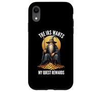 The IRS Wants My Quest Rewards Halloween Funny Wizard Meme Case for iPhone XR