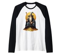 The IRS Wants My Quest Rewards Halloween Funny Wizard Meme Raglan Baseball Tee