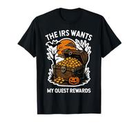 The IRS Wants My Quest Rewards Halloween Funny Wizard Meme T-Shirt