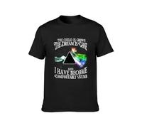 The is Grown The Dream is Gone Comfortably Numb T Shirt Black for Men W Style Tee Shirt Colour38 XL