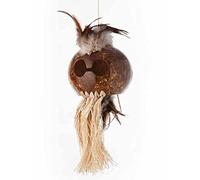 The Islander Group Hawaiian Warrior Helmet Mask Natural Large Makini