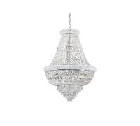 The Italian Collection Dubai 24 Light Chandelier in a Chrome Finish