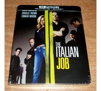 The Italian Job 4K UHD + Blu-Ray New Sealed Steelbook