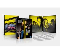 The Italian Job 4K UHD + Blu-ray New Sealed Steelbook A-B-C
