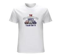 The Italian Job Mens T Shirt Self Preservation Society Italian Tour 69 White Size XL