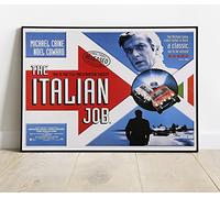 The Italian Job Michael Caine Classic Movie Poster : A Huge 36"x24" Poster Print Similar (Slightly Larger) to A1 Size : Vintage Retro Reproduction