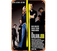 The Italian Job Movie Poster 2 Retro Metal Tin Sign 8x12 Inch