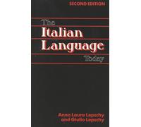 The Italian Language Today