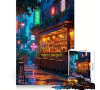 The Izakaya 1000 Piece Jigsaw Puzzles for Adults Jigsaw Memory Lift Slow Enjoy Image Assembly Creative Gift (50x75cm)