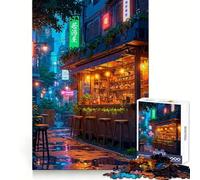 The Izakaya Hard Jigsaw Puzzle for Adults 1000 Pieces Strengthen Recall Stress Release Premium Edge Fine Art Piece (38x26cm)