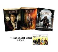 The J. R. R. Tolkien Classic Works Collection: The Hobbit - Complete Special Edition Movie Series 1-3 (An Unexpected Journey / Desolation of Smaug / Battle of the Five Armies) + Bonus Art Card