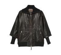 THE Jack AND Jackie Leathers Jackets Brown - female - The Jack Leathers - Leather Jackets - Brown - XS - Jackets XS