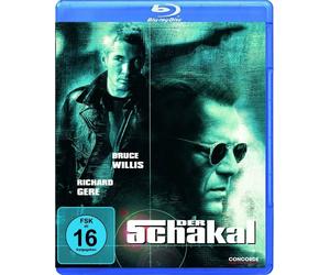 THE JACKAL 1997 / Bruce Willis / Richard Gere / Sidney Poitier NEW RB Blu ray