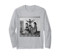 The Jackson 5 Become 6 with Randy & Michael Jackson Long Sleeve T-Shirt