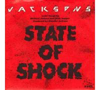 The Jacksons - STATE OF SHOCK 7 INCH (7" VINYL 45) UK EPIC 1984