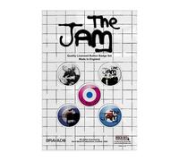 The Jam All Mod Cons Badge (Pack of 5) The Jam Multicolor