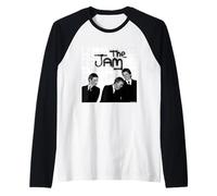 The Jam in The City Album Shoot by Martyn Goddard Raglan Baseball Tee