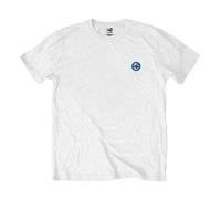 The Jam Men's Target Logo Back Print Short-Sleeved T-Shirt in White | Size: Small The Jam White S