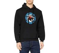 The Jam Men's Target Logo Long Sleeve Hoodie, Black, Medium