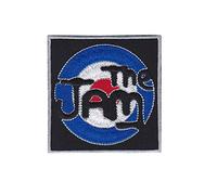 The Jam Mod Punk Rock Revival Band Patch Badge Embroidered Iron on Applique Souvenir Accessory
