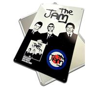 The Jam Music band Metal Sign- in the city | Novelty Retro Vintage Decorative The Jam Wall Art tin Plaque, Pub Man cabe Shed gift