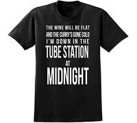 The Jam Music Lyrics T-Shirt Weller Mod Song Fan Tee Mens or Ladies Style XL Black