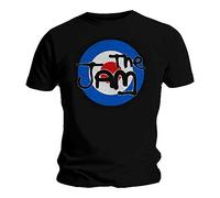 The Jam Official T Shirt Black Spray Colour Logo Target Classic L