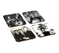 The Jam Paul Weller BW 4 Piece Wooden Coaster Set