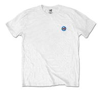 The Jam Paul Weller White Logo Backprint Official Unisex T-Shirt