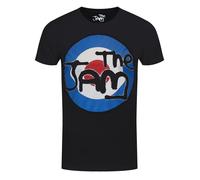 The Jam T Shirt Spray Target Logo Official Mens Black Mod Classic Rock Unisex