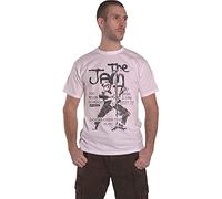 The Jam T Shirt Live 100 Club 1977 Flyer Official Mens White M