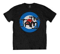 The Jam Target Logo T-Shirt in Black | Size: 5-6 Years The Jam Black 5-6 Years
