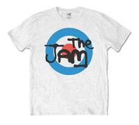 The Jam Target Logo T-Shirt in White | Size: 3-4 Years The Jam White 3-4 Years