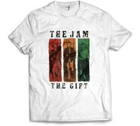 The Jam The Gift Tshirt Post Punk Rock Retro Cool Vintage Musicshirt Fashion for Men White XL