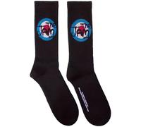 The Jam Women's Target Logo Terrycloth Socks in Black | Size: 7-11 The Jam Black 7-11