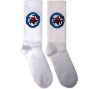 The Jam Women's Target Logo Terrycloth Socks in White | Size: 7-11 The Jam White 7-11